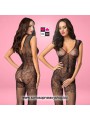 Bodystocking Sexy per Serate Romantico-Seducenti dal Design Artistico. Taglia Unica