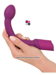 Vibratore G-Spot Impermeabile Curvo e Flessibile con 10 Modalità di Vibrazione Lunghezza Totale 20 cm
Diametro: 3,5 cm