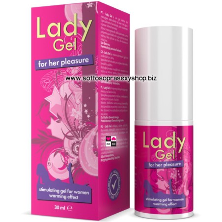 Lady Gel: Gel Stimolante per Clitoride e Vagina per Orgasmi Più Intensi