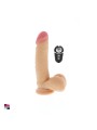 Dildo Robusto Ultrarealistico con Rotazione: Comando Wireless e Ricaricabile