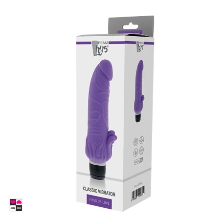 Vibratore Classic in Silicone : 7 Funzioni Vibranti, Impermeabile e Innovativo