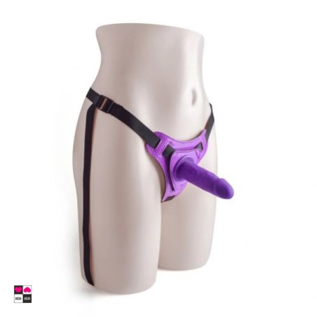 Hot Stuff Strap On Pratico e Colorato con Dildo Realistico: Versatile e Comoda per Ogni Corpo