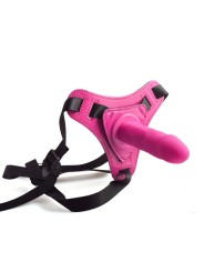 Hot Stuff Strap On Pratico e Colorato con Dildo Realistico: Versatile e Comoda per Ogni Corpo