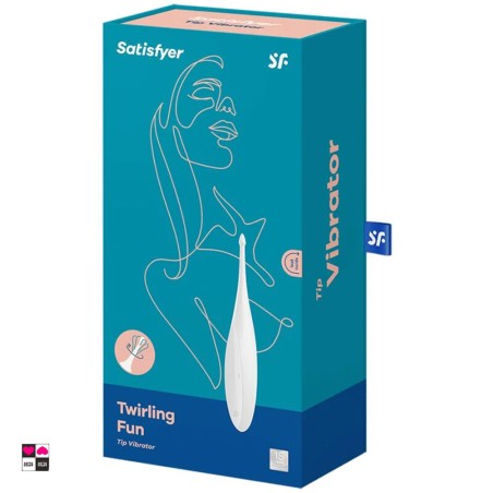 Satisfyer Twirling Joy: Stimolatore in Silicone con Vibrazioni Circolanti