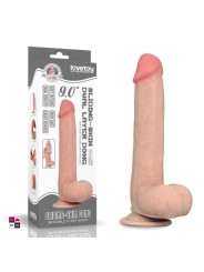 Dildo Realistico con Tecnologia a Doppia Densità e Ventosa Potente lunghezza totale di 23 cm e un diametro di 4 cm