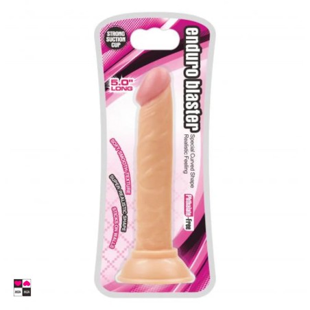 Enduro Blaster Dildo Realistico in PVC di Qualità con Ventosa Potente – Perfetto per Principianti