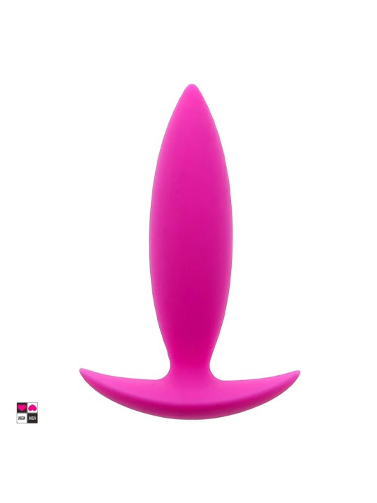 Plug Anale in Silicone : Ergonomico con Impugnatura a T. Lunghezza Totale: 9 cm
Diametro: 2,5 cm