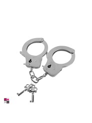 Manette in Metallo della Collezione BDSM Guilty Pleasure – Resistenti con Catena Corta