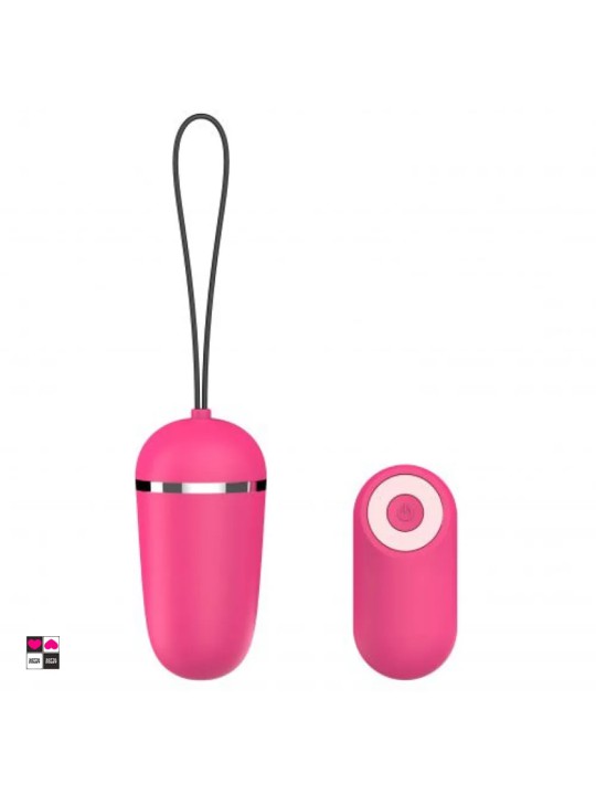 Ovetto Compatto e Potente per Orgasmi Vibranti. Waterproof con telecomando