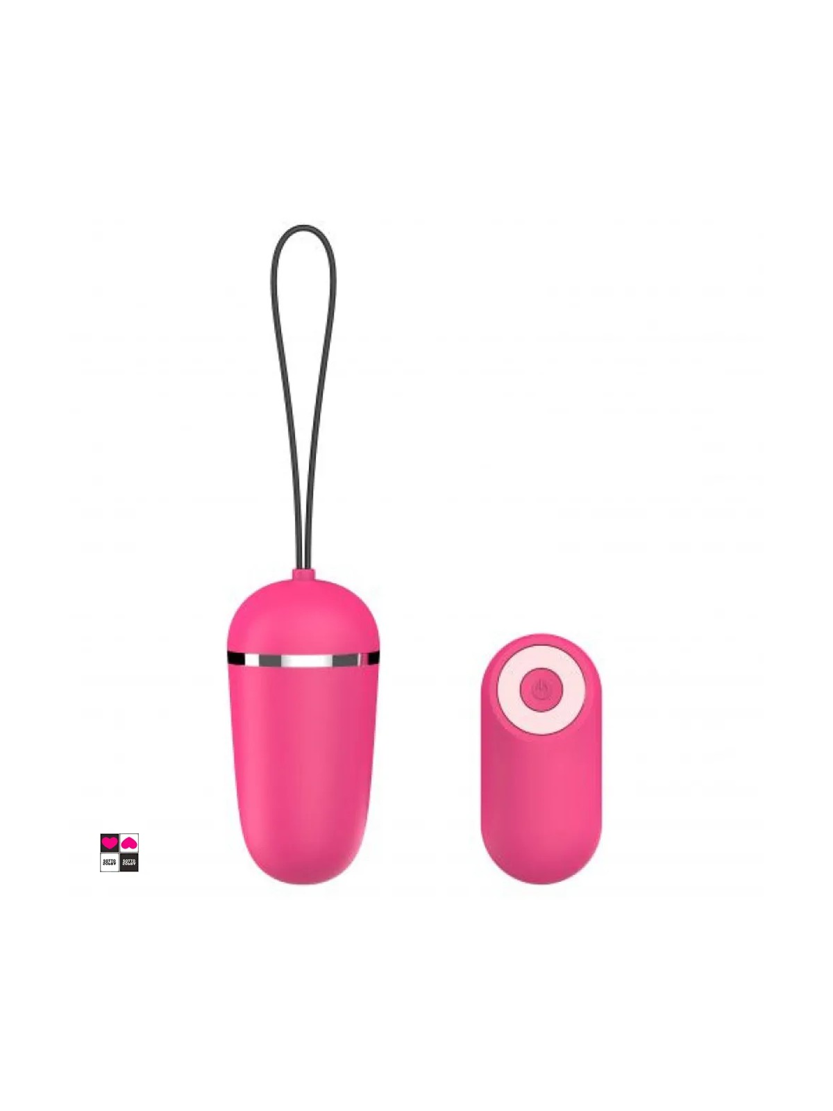 Ovetto Compatto e Potente per Orgasmi Vibranti. Waterproof con telecomando