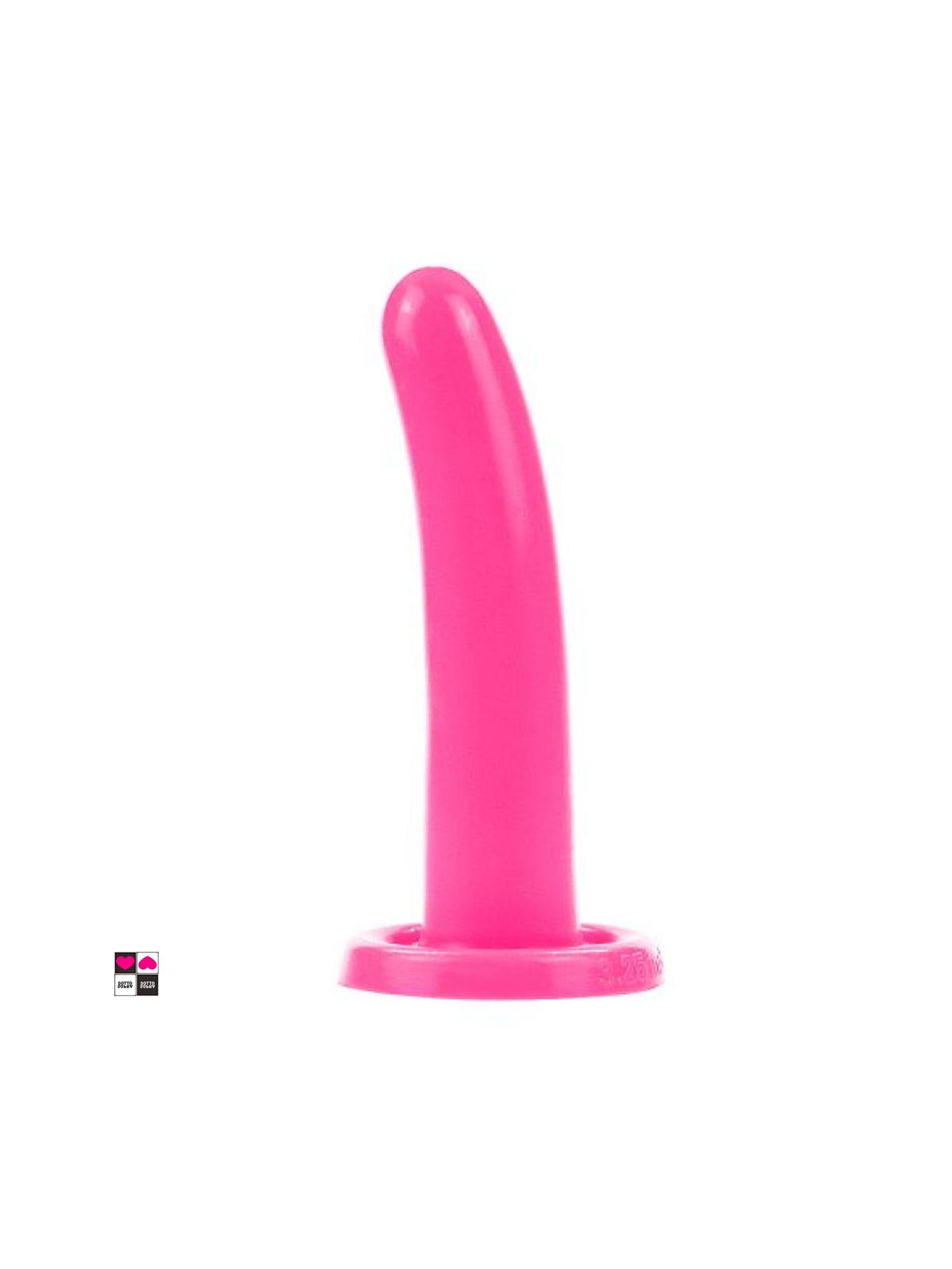 Dildo Liscio per una Penetrazione Scorrevole Plug anale, liscio, in silicone, con ventosa.