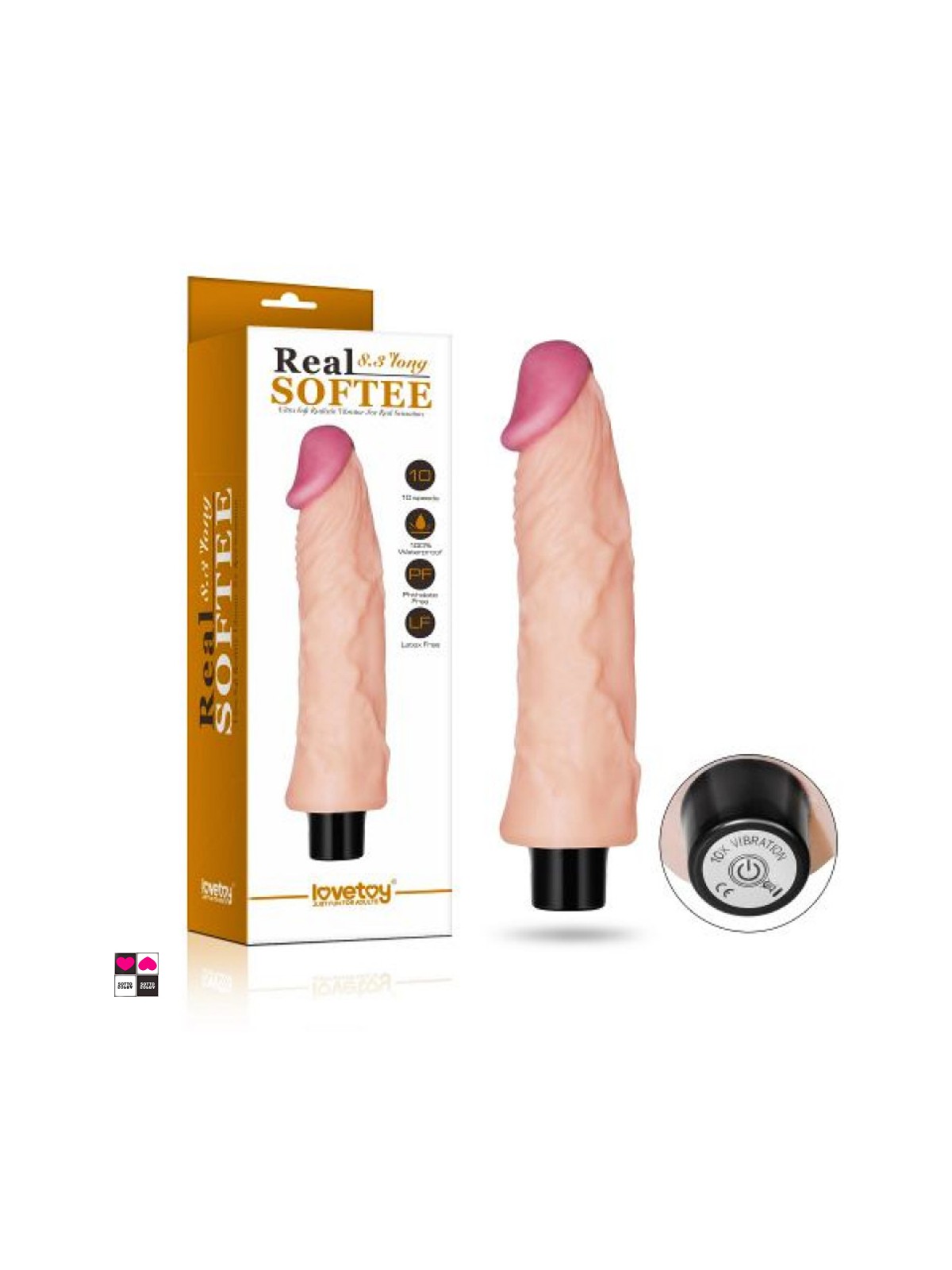 Dildo Vibrante Cyber Pelle