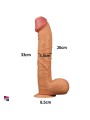 Dildo King-Size Realistico con Ventosa. Lunghezza 33cm