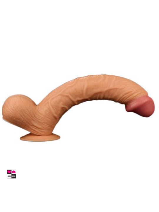 Dildo King-Size Realistico Moprbido e Flessibile