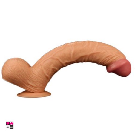 Dildo King-Size Realistico Moprbido e Flessibile