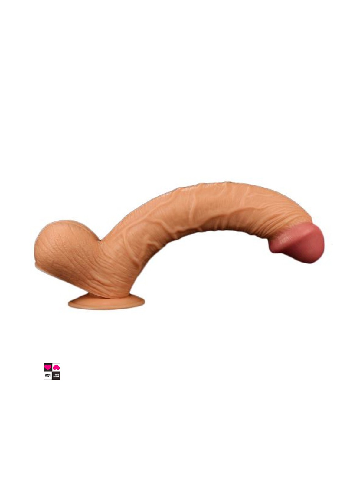 Dildo King-Size Realistico Moprbido e Flessibile