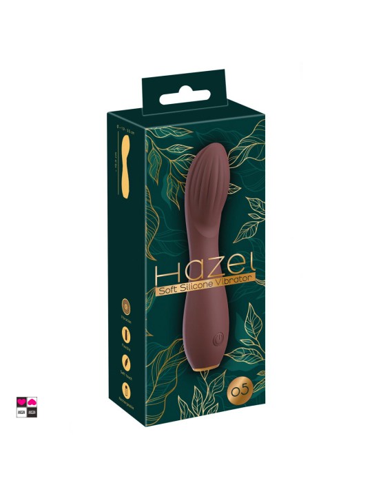 Vibratore Hazel 05 :  Orgasmi Sfolgoranti . In Silicone Medicale