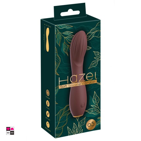 Vibratore Hazel 05 :  Orgasmi Sfolgoranti . In Silicone Medicale