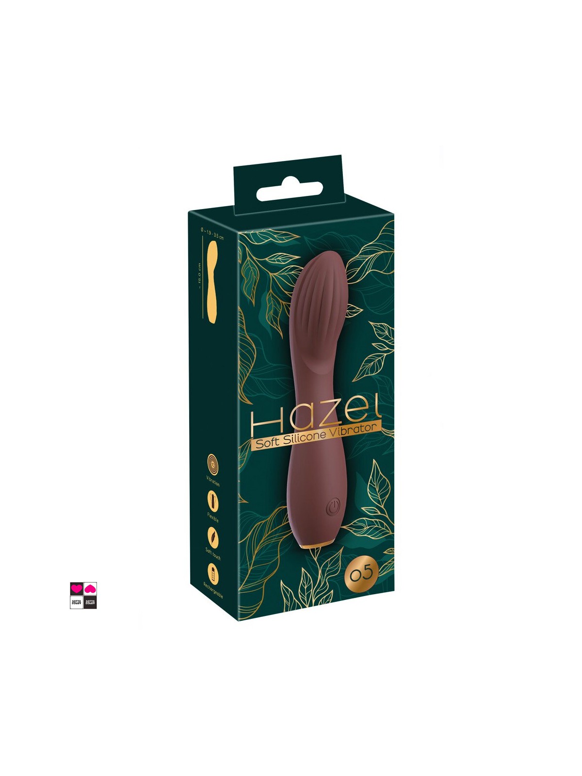 Vibratore Hazel 05 :  Orgasmi Sfolgoranti . In Silicone Medicale