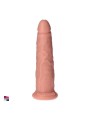 Dildo Realistico con Base a Ventosa - Vista Laterale