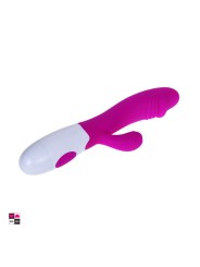 Elegante Vibratore Rabbit per stimolazione citoridea e vaginale. 20 cm di lunghezza per 3,5 cm di diametro