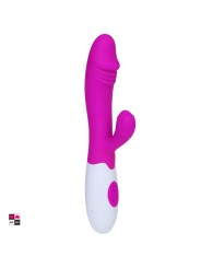 Elegante Vibratore Rabbit per stimolazione citoridea e vaginale. 20 cm di lunghezza per 3,5 cm di diametro