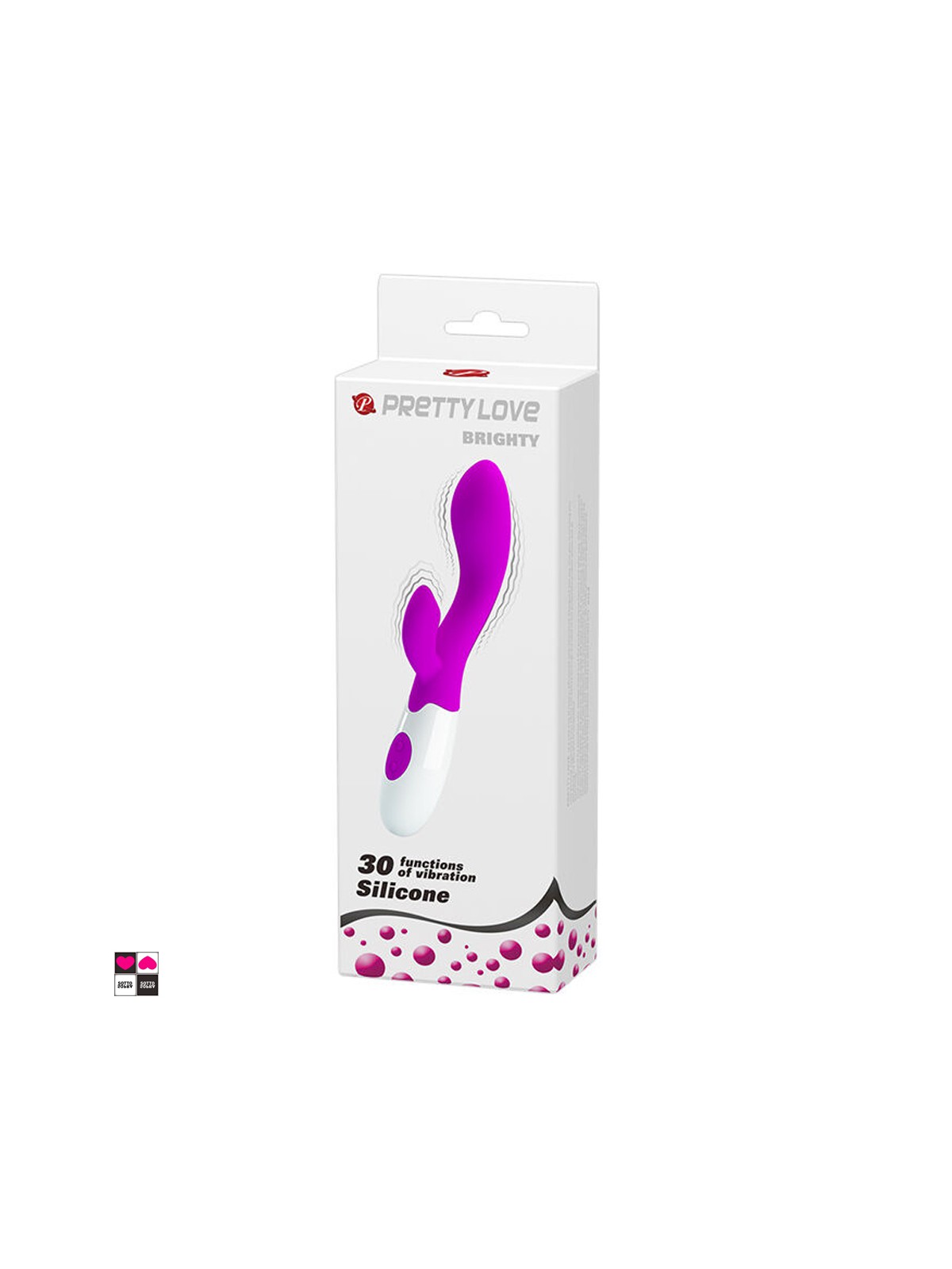 Brighty Rabbit: Sextoy in Silicone Medico con 30 Velocità di Vibrazione