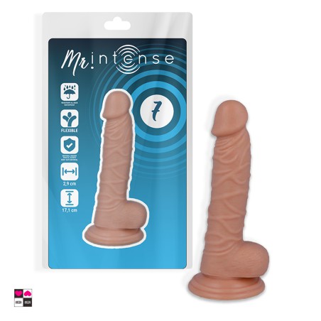 Dildo Realistico, morbido e flessibile, misure 17,1cm x 2,9cm