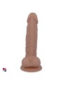 Dildo Realistico nr 11 , morbido e flessibile, misure 18,cm x 3,8 cm. Con ventosa