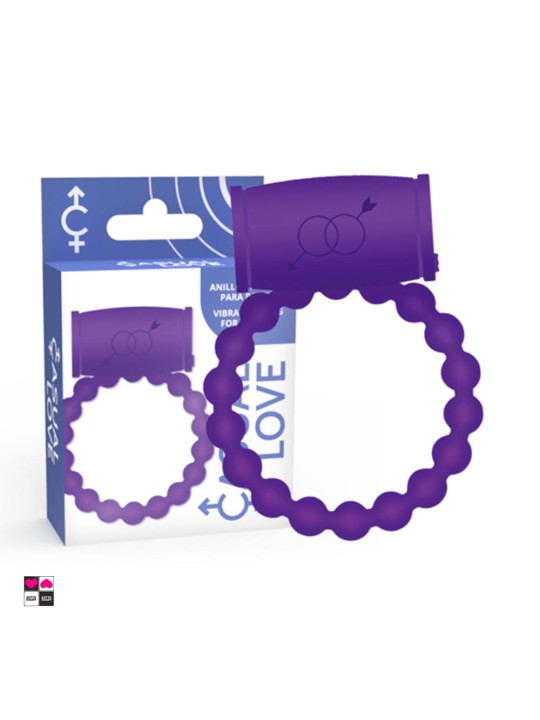 Love Ring Lilla Anello Vibrante in Silicone : Intensifica il Piacere Clitorideo a Livelli Sorprendenti