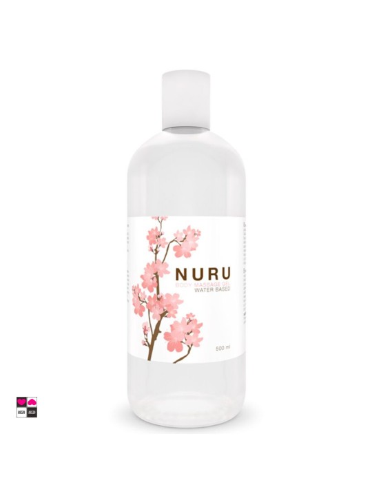 Nuru Gel a Base d'Acqua per Massaggi Corpo a Corpo – 500 ml