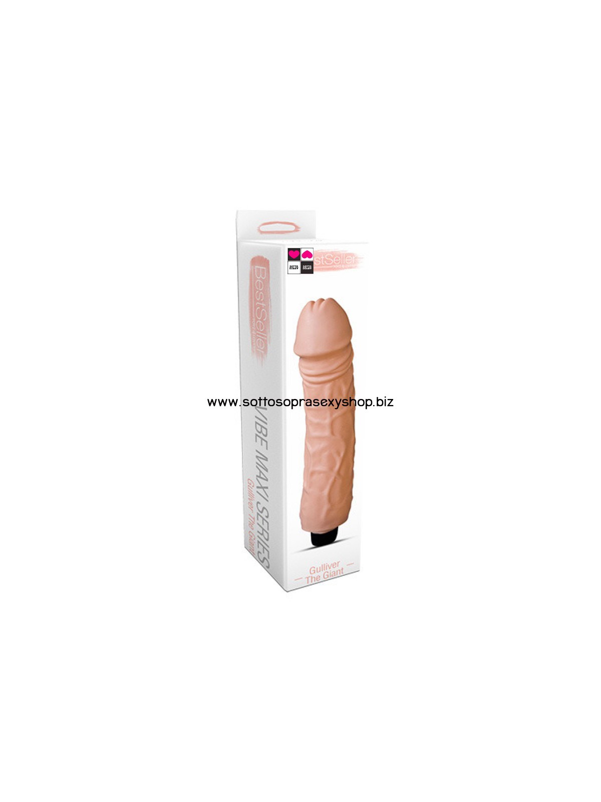 Vibratore Maxi Lunghezza 32,5 cm Diametro 6 cm Esperienza Erotica Senza Limiti