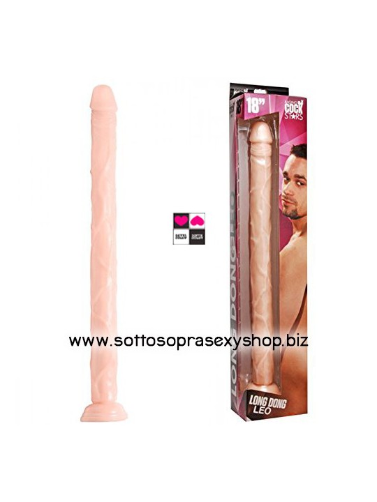 Dildo Realistico da 46cm : Esperienza Estrema. Forma reale con ventosa