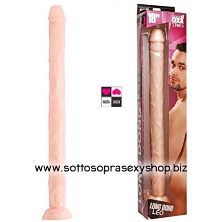 Dildo Realistico da 46cm : Esperienza Estrema. Forma reale con ventosa